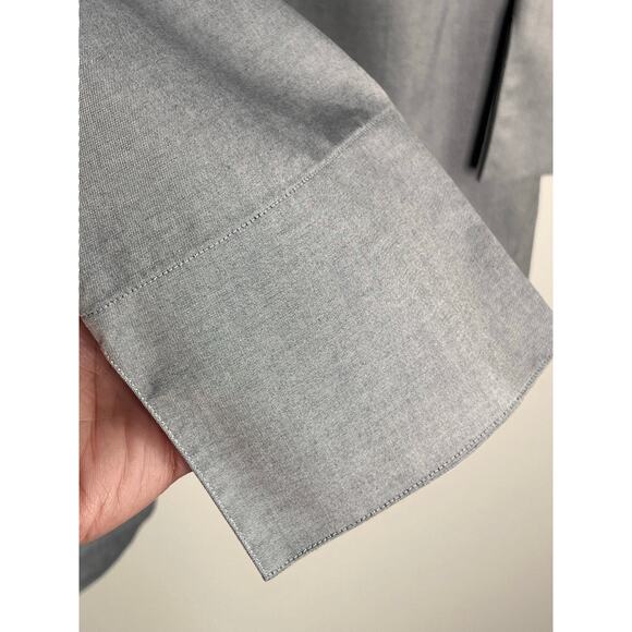 Hinson Wu Aileen Luxe Cotton Button Back Popover Shirt Tahitian Pearl Size 6 NWT - Picture 5 of 12